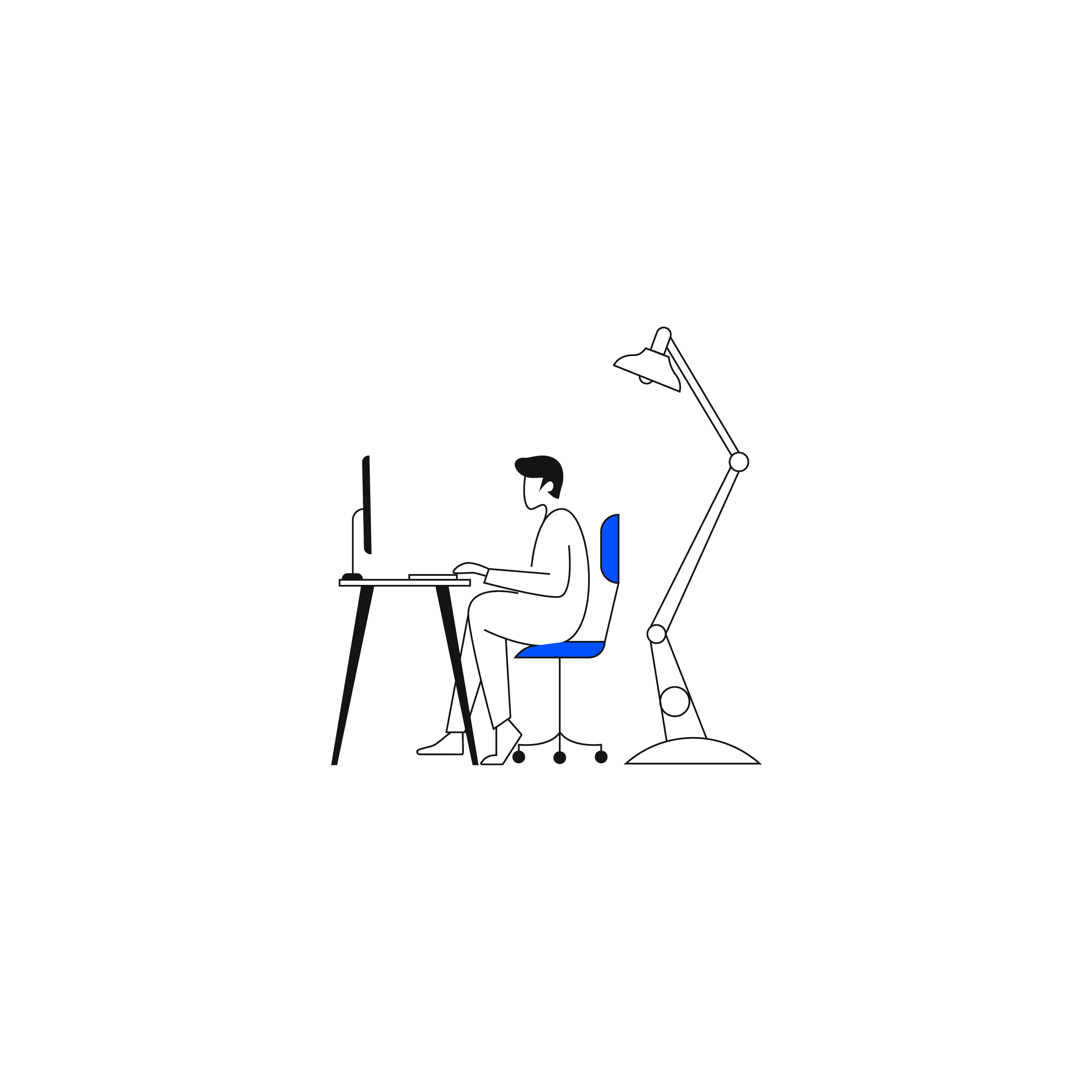 img_KONE Illustration Office_workspace_male